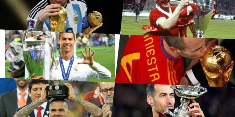 Những cầu thủ giàu thành tích nhất lịch sử bóng đá