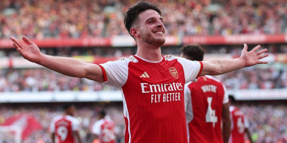 Rice vắng mặt trận Derby Bắc London, Arteta nhận tin vui từ Timber