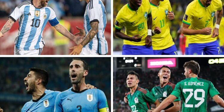 các đội bóng mạnh nhất ở châu Mỹ