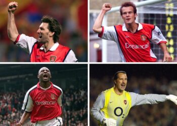 đội hình arsenal