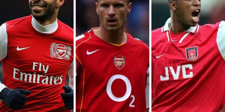 tiền đạo arsenal