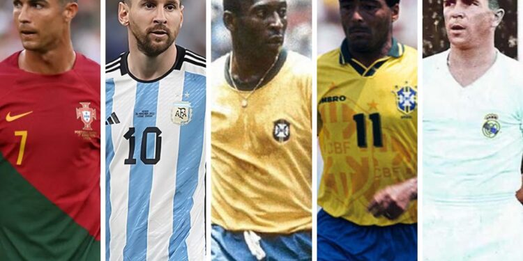 top cầu thủ ghi bàn nhiều nhất thế giới