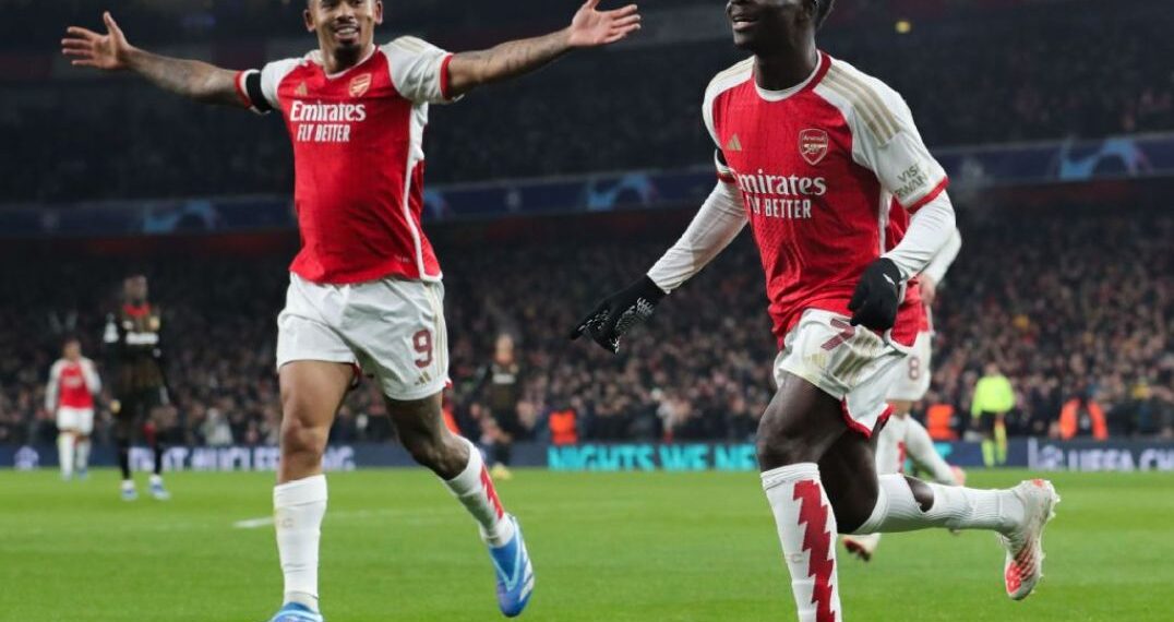 Arsenal lập kỷ lục trong ngày đánh bại Lens