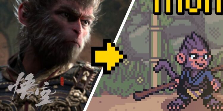 Download Game Black Myth Wukong 2D Phiên Bản 8 Bit