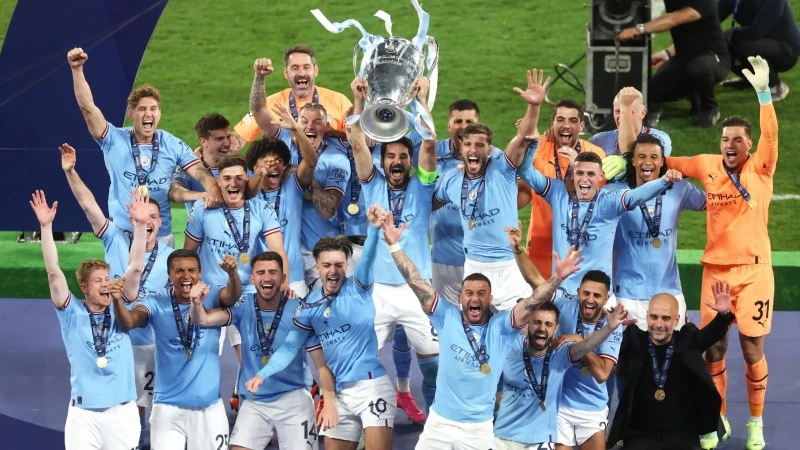 Siêu máy tính dự đoán tỷ lệ vô địch Champions League 2023/24 của Man City cao nhất.